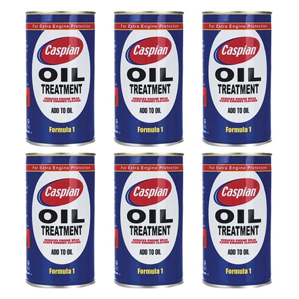 مکمل روغن موتور خودرو کاسپین مدل  Formula 1 حجم 300 میلی لیتر بسته 6 عددی